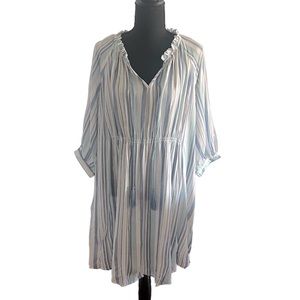 NWT Blue Striped Sundress